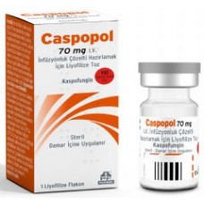 Каспопол Caspopol (каспофунгин) лиофилизат для приготовление раствора 70 мг №1