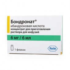 Бондронат концентрат 6 мг /6 мл фл. №1   