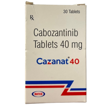Казанат Cazanat (кабозантиниб) таблетки 40мг №30