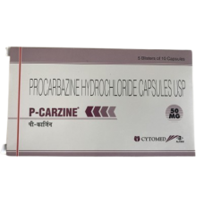 П-карцин P-carzine (прокарбазин) 50 мг №50