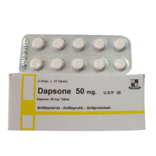 Дапсон Dapsone таблетки 50 мг №20 Дапсон Dapsone таблетки 50 мг №20