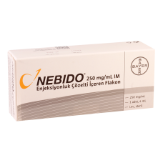 Небидо раствор для инъекций 250 мг./мл. 4мл. №1