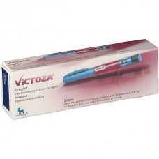 Виктоза раствор для инъекций 6мг. 1мл. 3мл. шприц №2